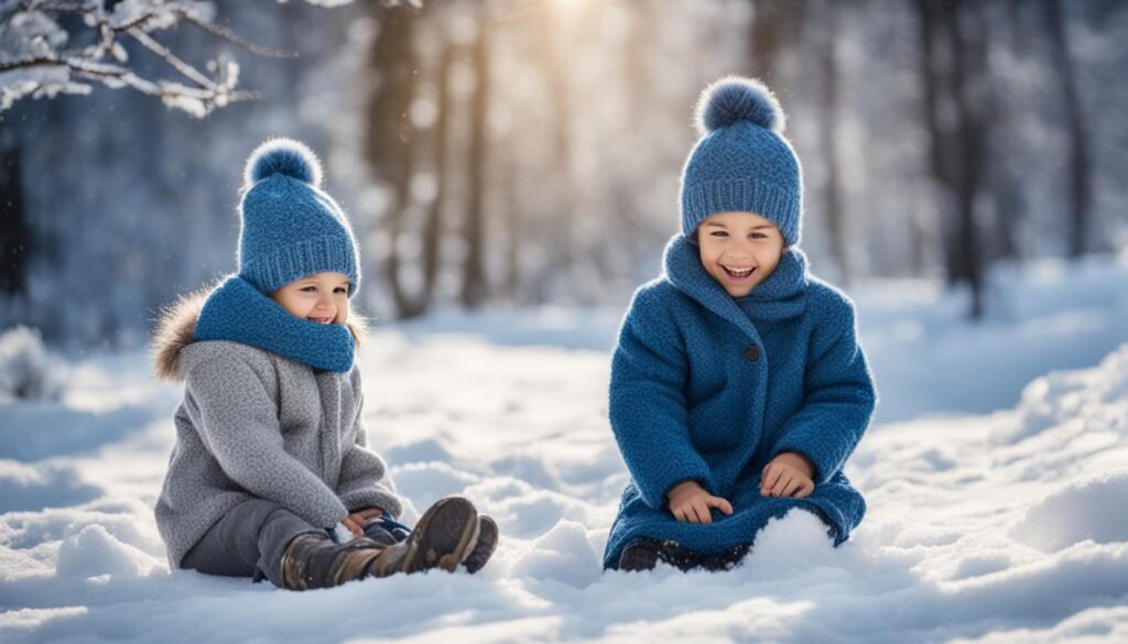 Wintermode für Kinder