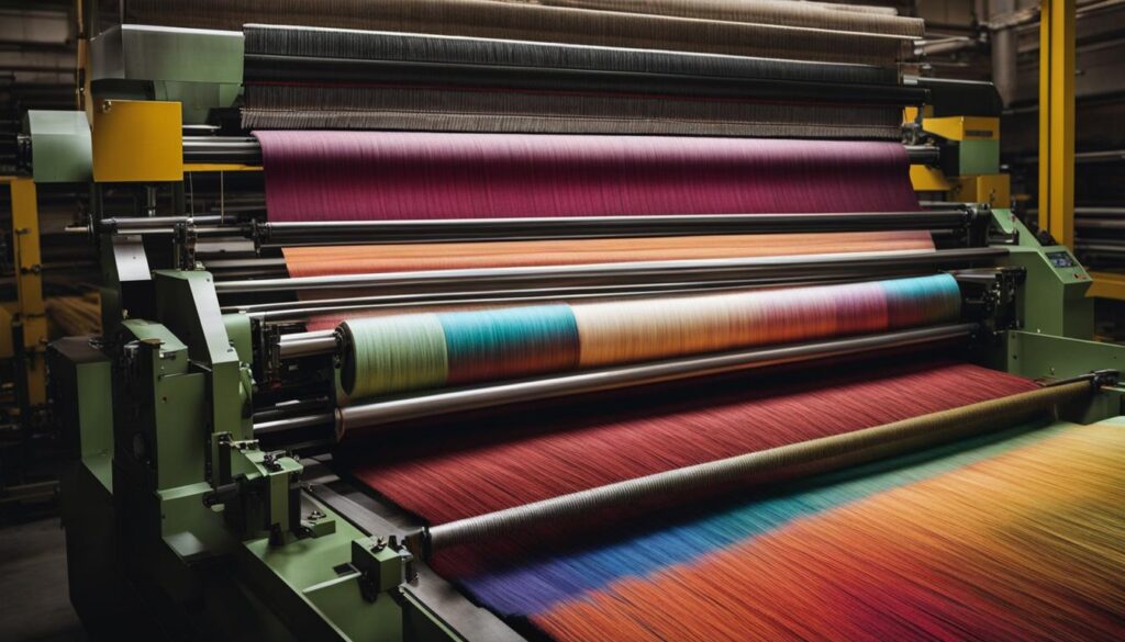 Wolle in der Textilindustrie